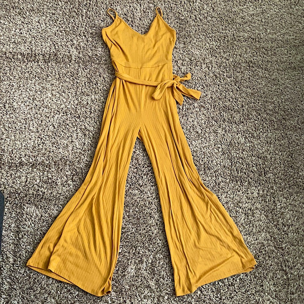 Mustard yellow romper
